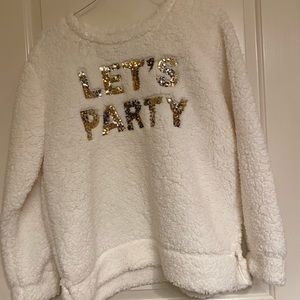 Chance or Fate XL Sherpa Pull Over